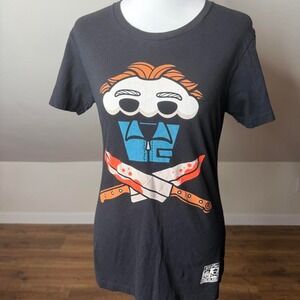 Johnny Cupcakes Michael Myers Halloween Graphic Tee Black Horror Shirt